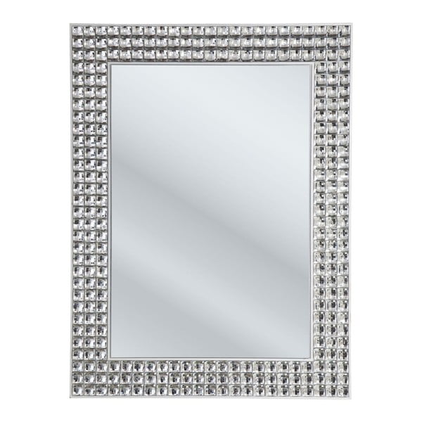 Stensko ogledalo Kare Design Crystals, 60 x 80 cm