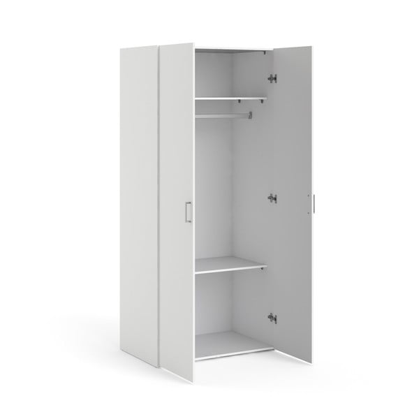 Bela garderobna omara 78x175 cm Space – Tvilum-image-4