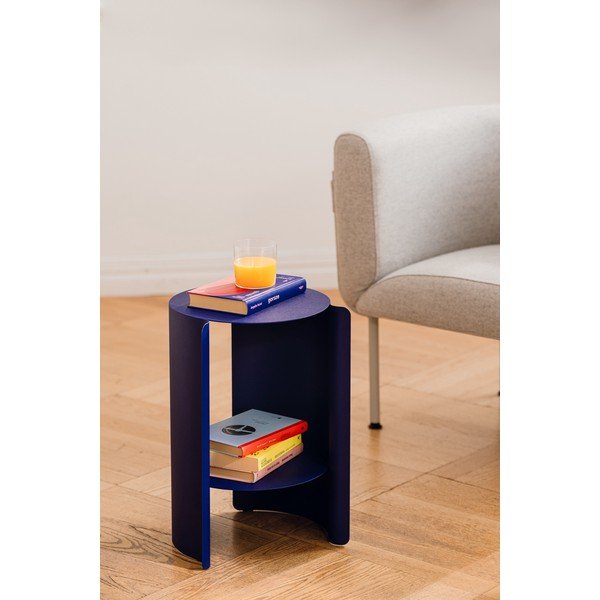 Jeklena okrogla stranska mizica ø 32 cm Wa – noo.ma-image-1
