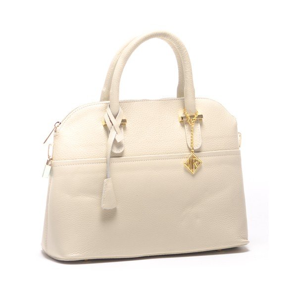 Usnjena torbica Isabella Rhea 1095 Beige-image-1