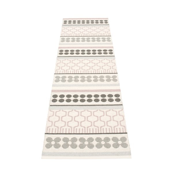 Svetlo rožnat/siv zunanji in notranji tekač 70x270 cm Asta Pale Rose – Pappelina-image-1