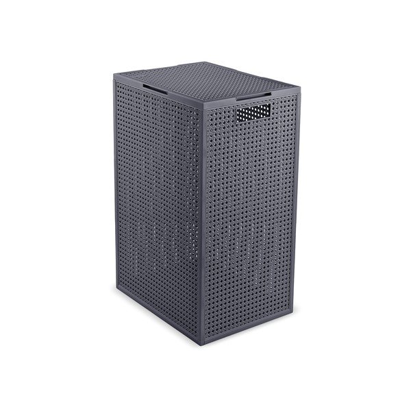 Temno siv koš za perilo iz reciklirane plastike 60 l Kaya – Curver