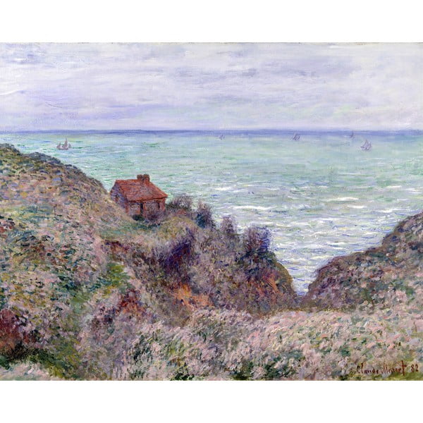 Reprodukcija slike Claude Monet - Cabin of the Customs Watch, 50 x 40 cm