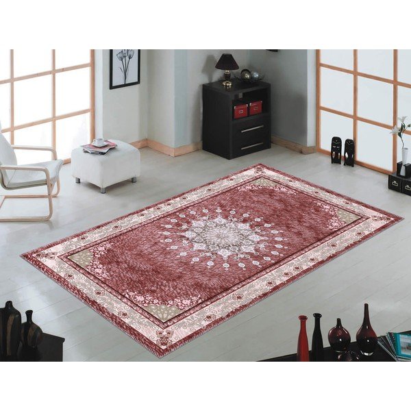 Rjava preproga Vitaus Grace, 50 x 80 cm-image-3