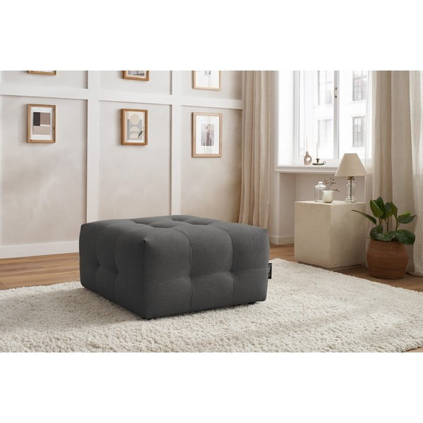 Temno siv tabure Kleber - Bobochic Paris-image-1