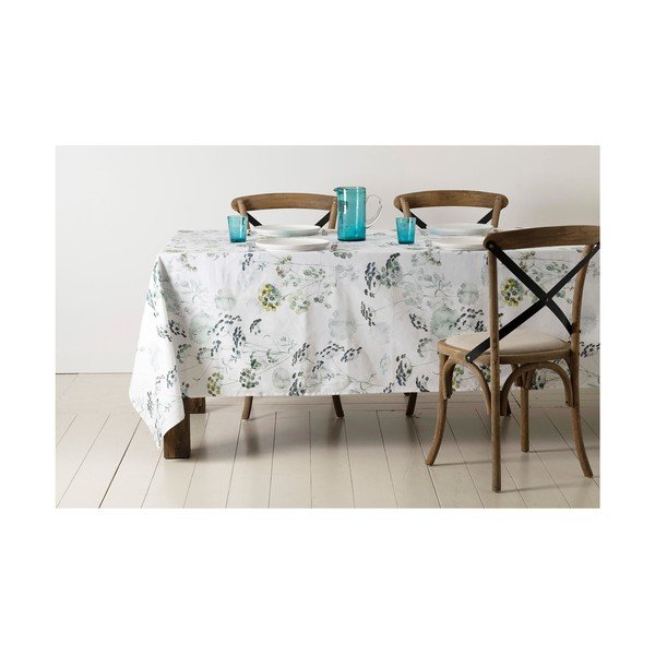 Bombažni namizni prt 160x160 cm Herbier - Côté Table-image-2