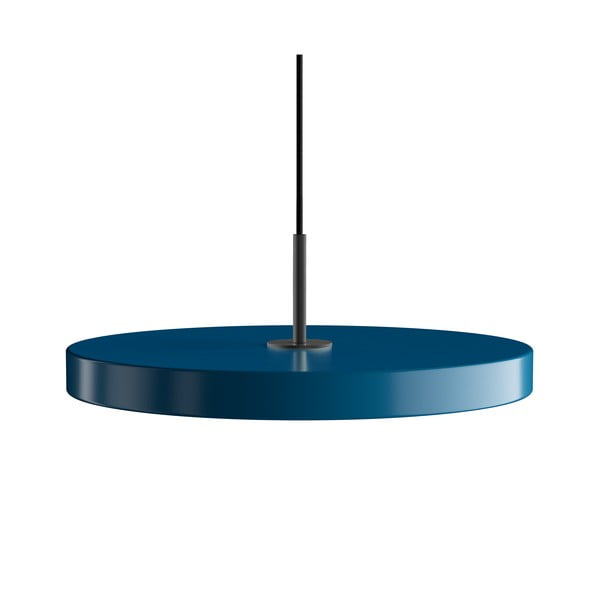Modrozelena LED viseča svetilka s kovinskim senčnikom ø 43 cm Asteria Medium – UMAGE