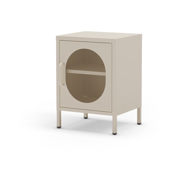 Kremno bela kovinska nočna omarica Diora – Marckeric-image-2