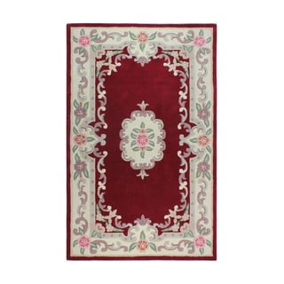 Rdeča volnena preproga Flair Rugs Aubusson, 120 x 180 cm