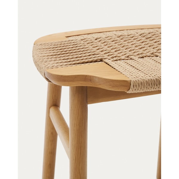 Stolček v naravni barvi Enit – Kave Home-image-2