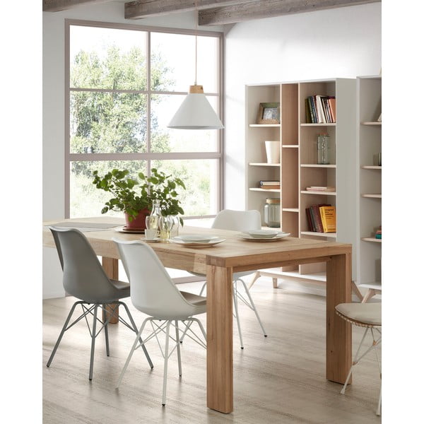 Hrastova raztegljiva jedilna miza Kave Home Vivy, 180 x 90 cm-image-1