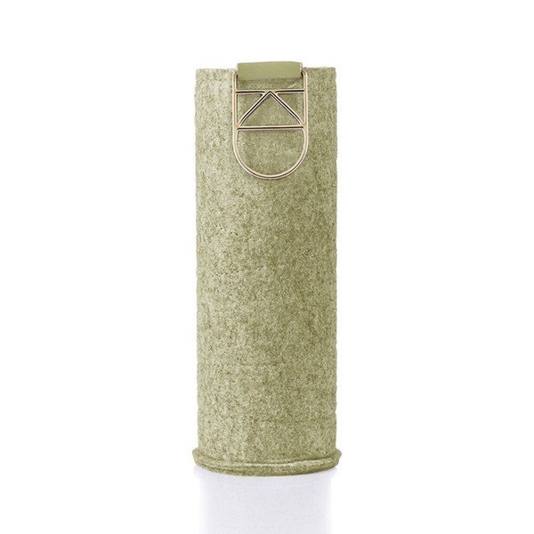 Steklenica iz zelenega borosilikatnega stekla z ovitkom iz filca Equa Mismatch Playa, 750 ml-image-2