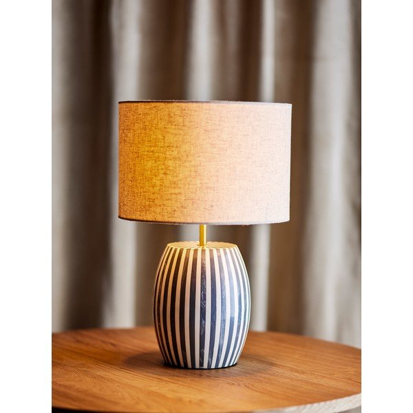 Bela/siva LED namizna svetilka (višina 47 cm) Tali – Bloomingville-image-1