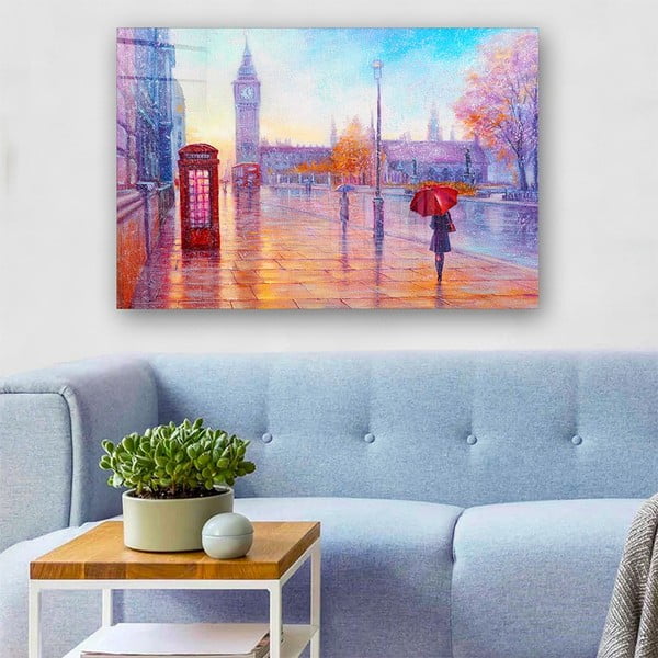 Steklena slika 100x70 cm London – Wallity-image-1