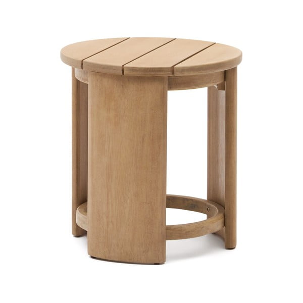 Okrogla vrtna miza iz evkaliptusovega lesa ø 56 cm Xoriguer - Kave Home