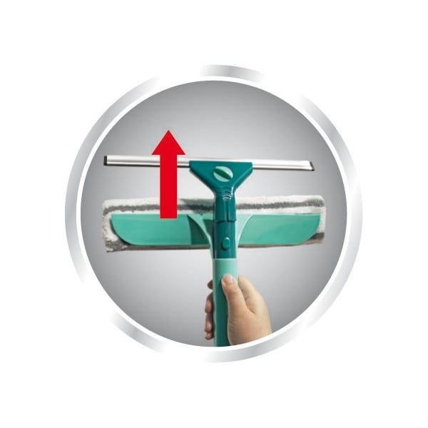 Brisalec in mop za okna s teleskopsko palico Classic - LEIFHEIT-image-2