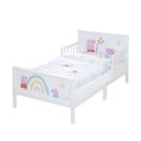 Bela otroška postelja 70x140 cm Peppa Pig – Roba