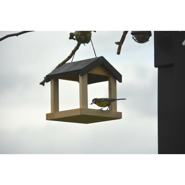 Lesena krmilnica za ptice Esschert Design-image-1