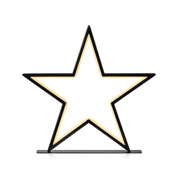 Črna božična svetlobna dekoracija Vega – Markslöjd