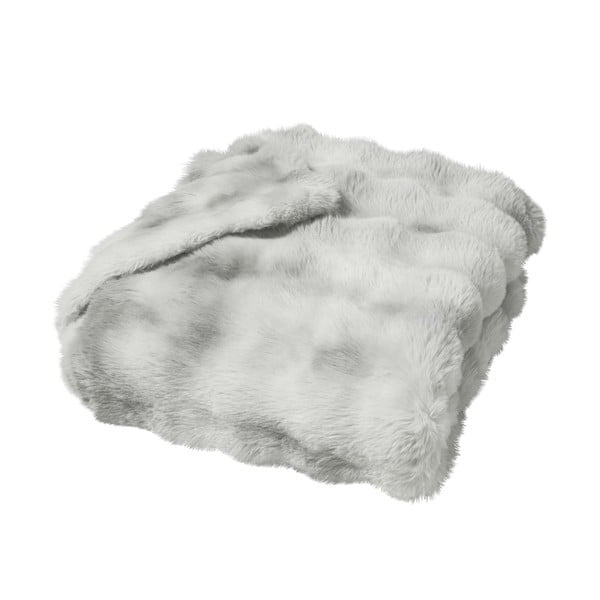 Siva odeja iz mikropliša 180x220 cm Mounty – douceur d'intérieur