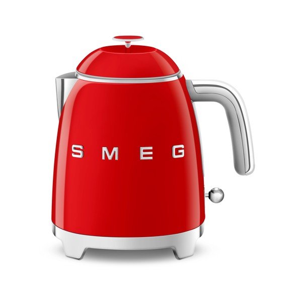 Rdeč grelnik vode iz nerjavečega jekla 800 ml Retro Style – SMEG