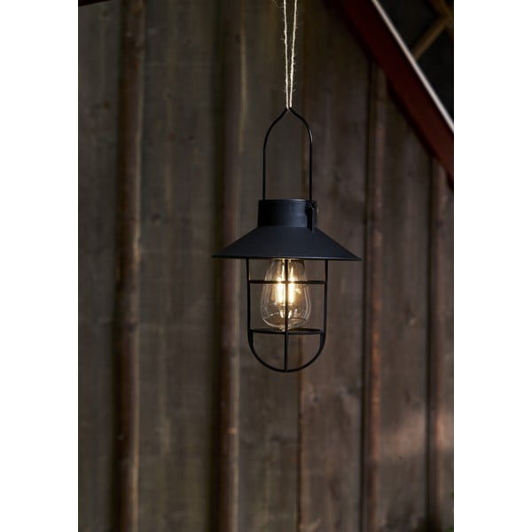 LED zunanja svetilka s solarnim panelom (višina 21 cm) Cage – Star Trading-image-3