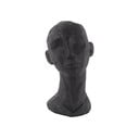 Črna dekorativna figurica PT LIVING Face Art Lana, 28 cm