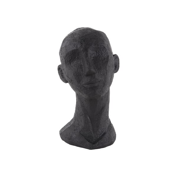 Črna dekorativna figurica PT LIVING Face Art Lana, 28 cm