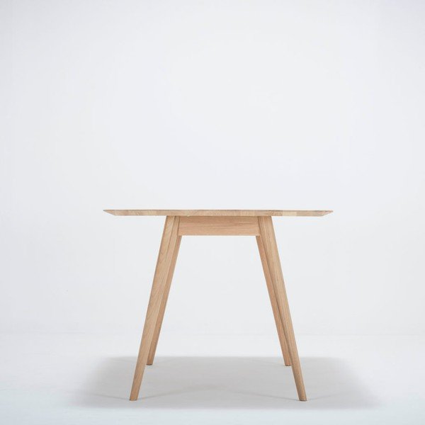 Jedilna miza iz hrastovega lesa Gazzda Stafa, 140 x 90 cm-image-4