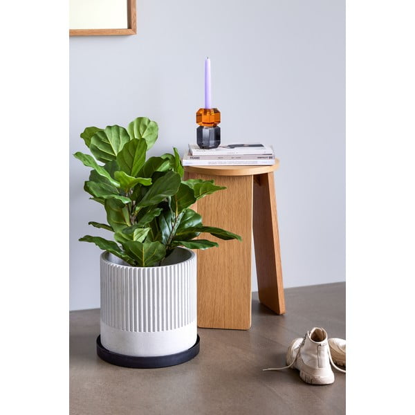 Kovinski dekorativni pladnji v kompletu 3 ks ø 33 cm Embrace – Hübsch-image-1