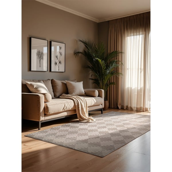 Bež preproga 160x235 cm Perles Tourmaline – Elle Decoration-image-1