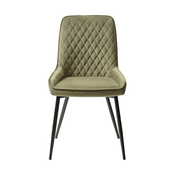Zelen žameten jedilni stol Milton – Unique Furniture