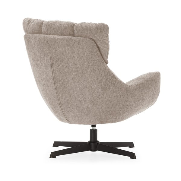 Kremno bel fotelj Odette – Marckeric-image-4