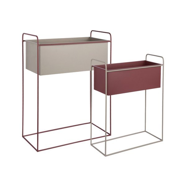 Kovinska stojala za cvetlične lonce v kompletu 2 ks (višina 65 cm) Reina – PT LIVING