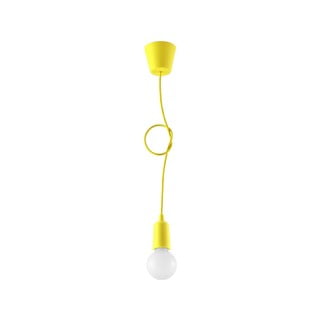Rumena viseča svetilka ø 5 cm Rene – Nice Lamps