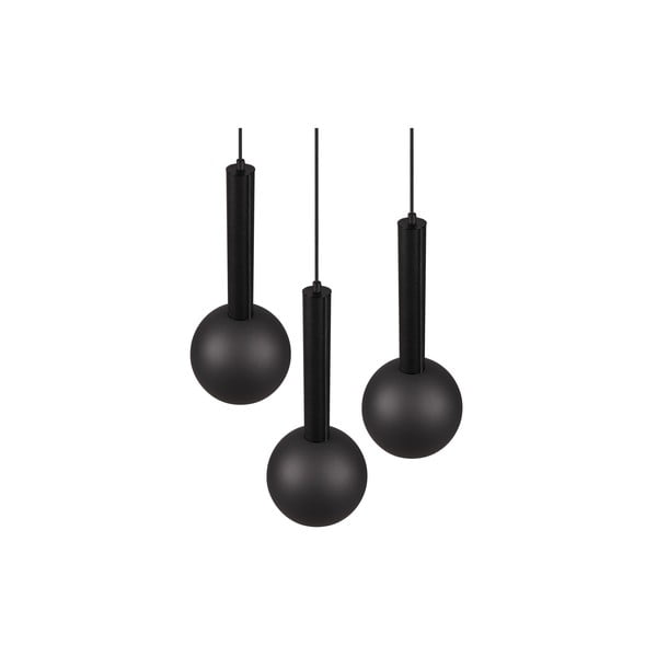 Črna viseča svetilka ø 52 cm Ciliana – CINQUE-image-3