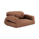 Oranžen raztegljivi kavč 140 cm Hippo - Karup Design