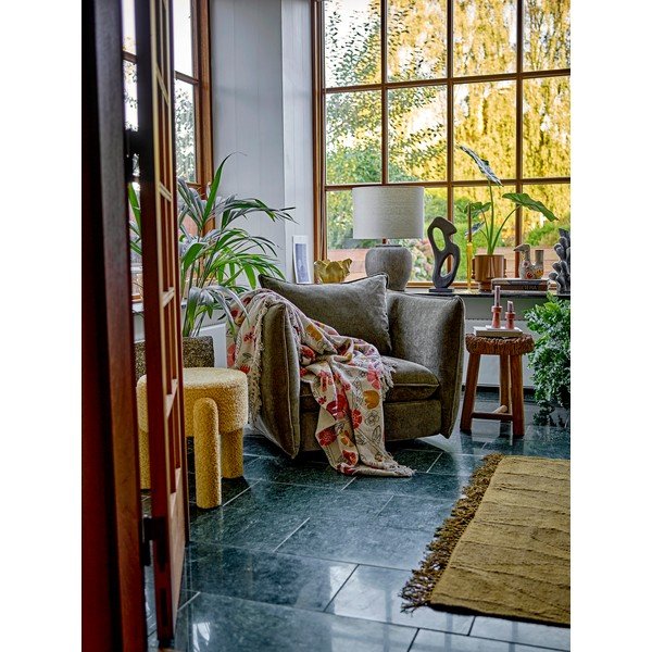 Odeja iz mešanice bombaža 130x160 cm Vivielle – Bloomingville-image-3