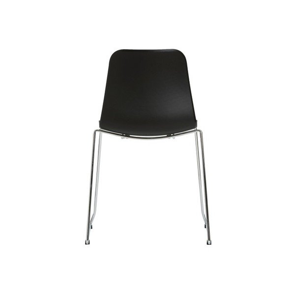 Komplet 4 črnih jedilnih stolov Marckeric Kloe-image-2