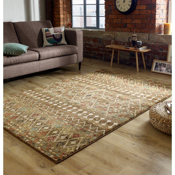 Temno rjava preproga Flair Rugs Odine, 160 x 230 cm-image-4