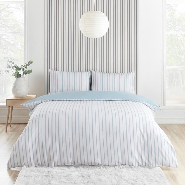 Bela/modra enojna posteljnina 135x200 cm Meadowsweet Floral – Catherine Lansfield-image-2