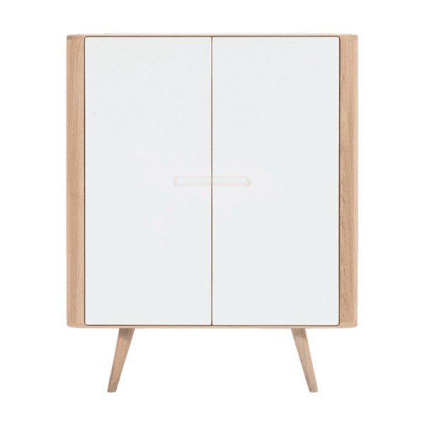 Omara iz hrastovega lesa Gazzda Ena, 90 x 110 cm