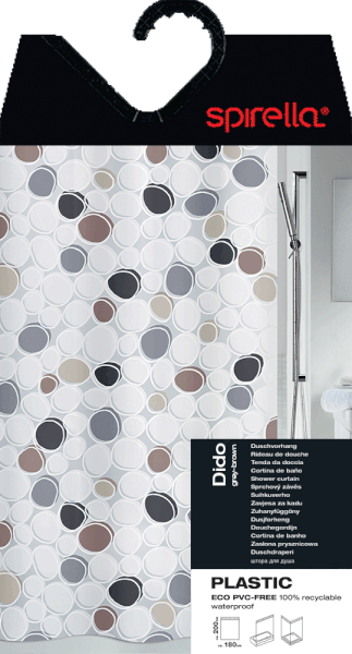 Zavesa za tuš 180x200 cm Dido – Spirella-image-3