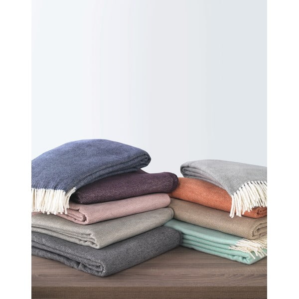 Rožnata pletenina z bombažem Euromant Jade, 140 x 160 cm-image-1