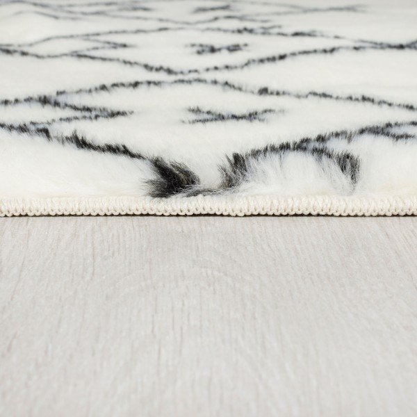 Bela pralna preproga 120x170 cm Adil – Flair Rugs-image-4