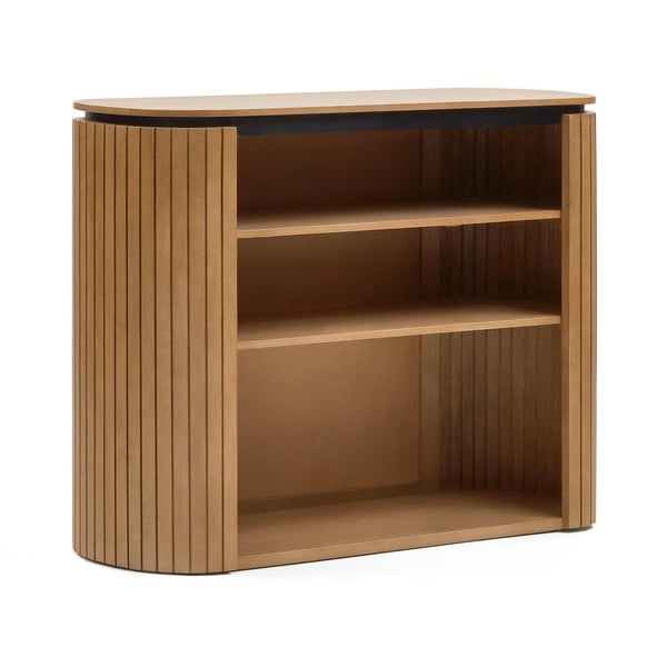 Knjižna omara iz mangovega lesa v naravni barvi 120x90 cm Licia - Kave Home-image-2