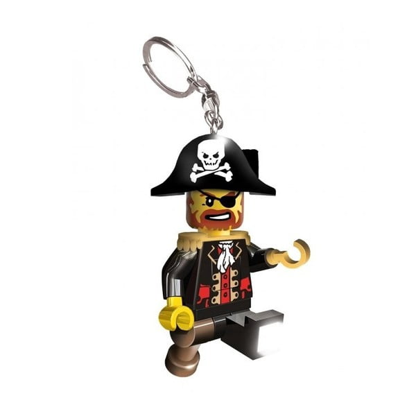 Obesek za ključe LEGO Piratski kapitan