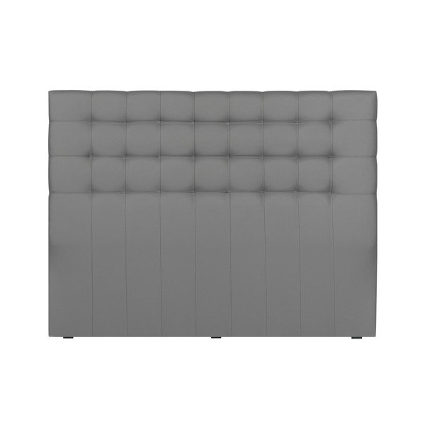 Svetlo sivo vzglavje Cosmopolitan design Torino, širina 202 cm-image-1