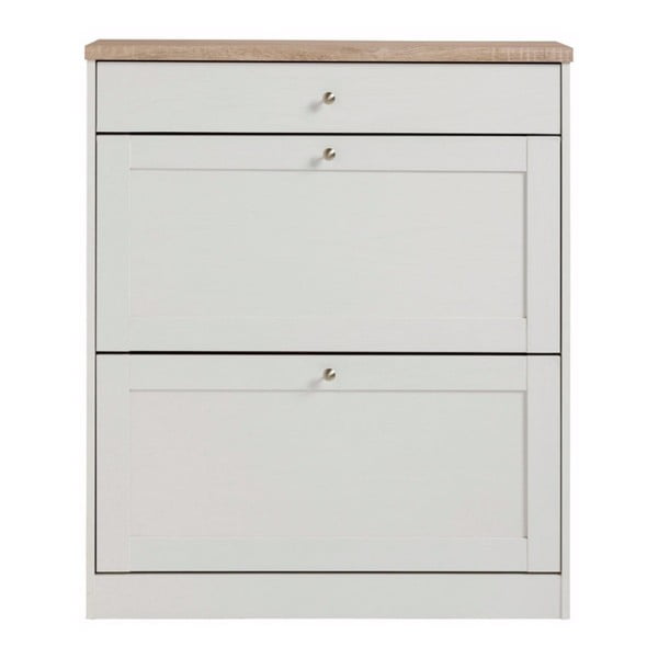 Bela omara za čevlje Støraa Hector, 2 predala-image-2