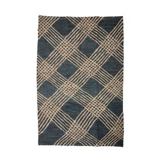 Antracitno siva preproga iz jute 150x245 cm Cat – Bloomingville